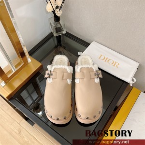 디올 DIOR 힐 샌들 슬리퍼