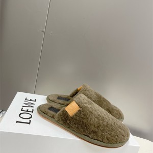 로에베 LOEWE 힐 샌들 슬리퍼