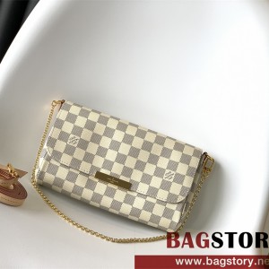 루이비통 Louis Vuitton 모노그램 페이보릿 MM 체인 크로스백 N41129