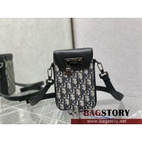디올 DIOR 오블리크 폰홀더백