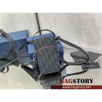 디올 DIOR 오블리크 폰홀더백