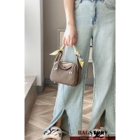 에르메스 HERMES 미니 린디 Mini Lindy Togo가죽 금장 은장