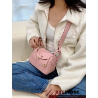 에르메스 HERMES 미니 린디 Mini Lindy Togo가죽 금장 은장