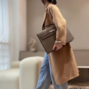 에르메스 HERMES 켈리백 Kelly Togo가죽 금장 은장 38cm