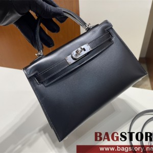 에르메스 HERMES MINI 켈리 BOX가죽  19CM