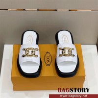 토즈 TOD'S 힐 샌들 슬리퍼