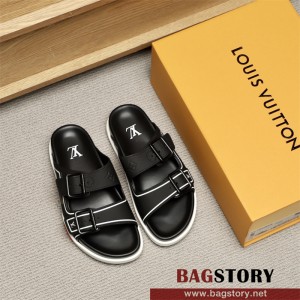 루이비통 LV 힐 샌들 슬리퍼