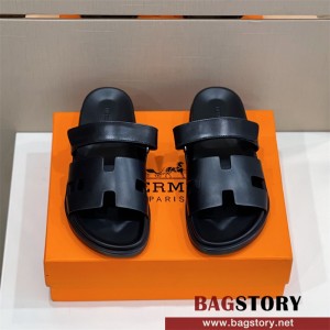 에르메스 HERMES 힐 샌들 슬리퍼