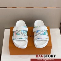루이비통 LV 힐 샌들 슬리퍼