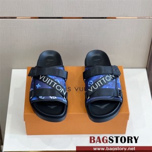 루이비통 LV 힐 샌들 슬리퍼