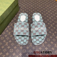발렌시아가 BALENCIAGA 힐 샌들 슬리퍼