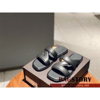 보테가베네타 BV 힐 샌들 슬리퍼