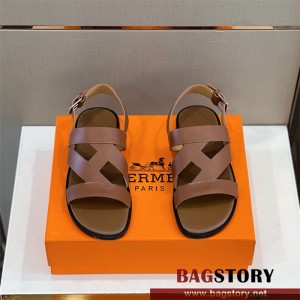 에르메스 HERMES 힐 샌들 슬리퍼