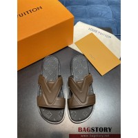 루이비통 LV 힐 샌들 슬리퍼