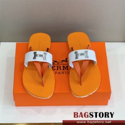 에르메스 HERMES 힐 샌들 슬리퍼