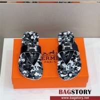 에르메스 HERMES 힐 샌들 슬리퍼