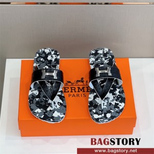 에르메스 HERMES 힐 샌들 슬리퍼