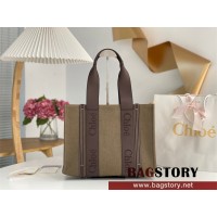 끌로에 Chloe 37cm 우디 토트백 미디움