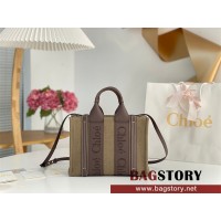 끌로에 Chloe 26cm 우디 스트랩 토트백 스몰