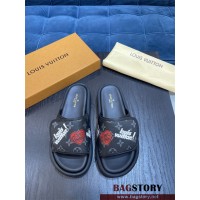 루이비통 LV 힐 샌들 슬리퍼