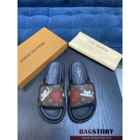 루이비통 LV 힐 샌들 슬리퍼