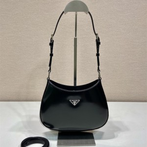 프라다 PRADA 클레오 페이턴트 가죽백 1BC169