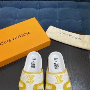 루이비통 LV 힐 샌들 슬리퍼