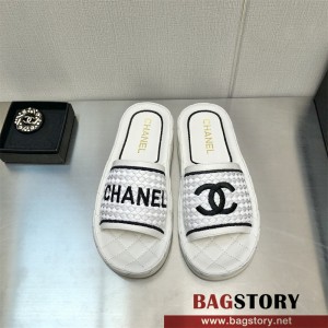 샤넬 CHANEL 힐 샌들 슬리퍼