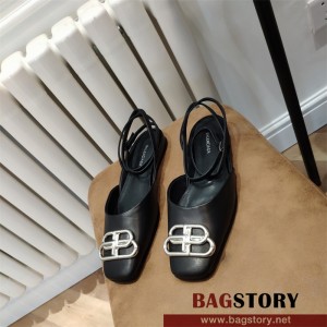 발렌시아가 BALENCIAGA 힐 샌들 슬리퍼