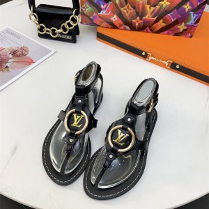루이비통 LV 힐 샌들 슬리퍼