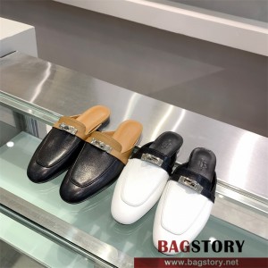 에르메스 HERMES 힐 샌들 슬리퍼