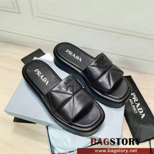 프라다 PRADA 힐 샌들 슬리퍼