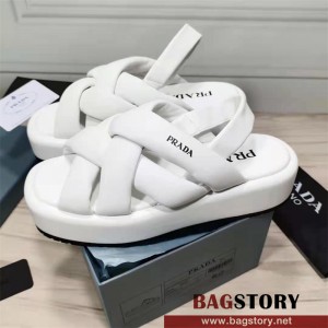 프라다 PRADA 힐 샌들 슬리퍼