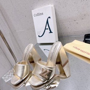 루이비통 LV 힐 샌들 슬리퍼