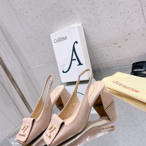 루이비통 LV 힐 샌들 슬리퍼 5.5cm