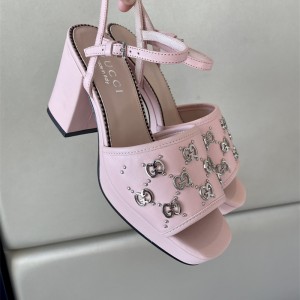 구찌 GUCCI 힐 샌들 슬리퍼