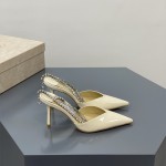 지미추 JimmyChoo 힐 샌들 슬리퍼 8.5cm