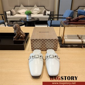 발렌시아가 BALENCIAGA 힐 샌들 슬리퍼