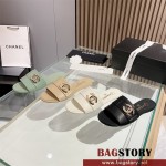 샤넬 CHANEL 힐 샌들 슬리퍼