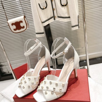 발렌티노 Valentino 힐 샌들 슬리퍼7.5cm
