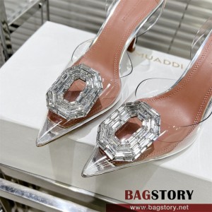 아미나무아디 Amina Muaddi 힐 슬리퍼 샌들 7cm