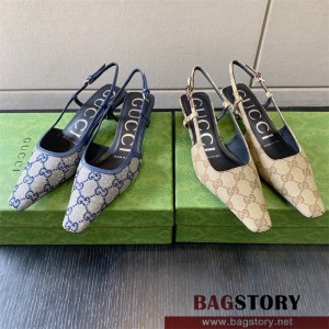 구찌 GUCCI 힐 샌들 슬리퍼