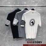 톰브라운 THOM BROWNE 니트 반팔티