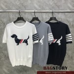 톰브라운 THOM BROWNE 니트 반팔티