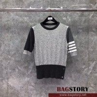 톰브라운 THOM BROWNE 니트 반팔티