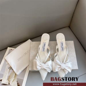 지미추 JimmyChoo 힐 샌들 슬리퍼 5CM