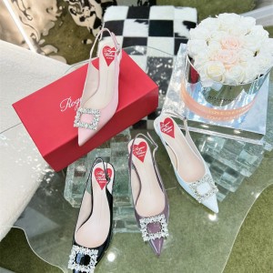 로저비비에 Roger Vivier 힐 샌들 슬리퍼 2.5cm