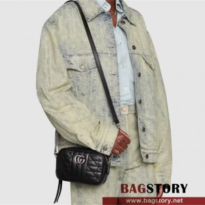 구찌 GUCCI GG 마몽  미니 숄더백 634936