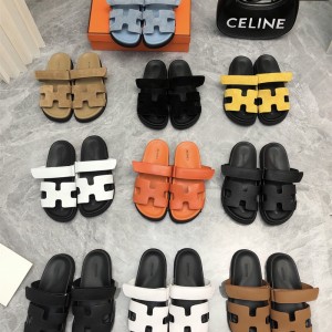 에르메스 HERMES 여성 힐 샌들 슬리퍼