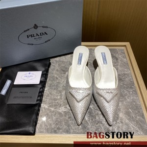 프라다 PRADA 힐 샌들 슬리퍼